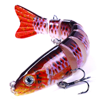 HENGJIA JM064 Multi-section Fish Minnow Bionic Fake Lures Sea Fishing Sinking Lures, JM064 (7), JM064 (8), JM064 (9), JM064 (10), JM064 (11), JM064 (1), JM064 (12), JM064 (2), JM064 (3), JM064 (4), JM064 (5), JM064 (6)