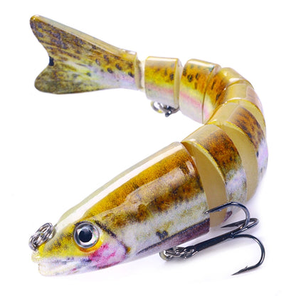 HENGJIA JM064 Multi-section Fish Minnow Bionic Fake Lures Sea Fishing Sinking Lures, JM064 (7), JM064 (8), JM064 (9), JM064 (10), JM064 (11), JM064 (1), JM064 (12), JM064 (2), JM064 (3), JM064 (4), JM064 (5), JM064 (6)