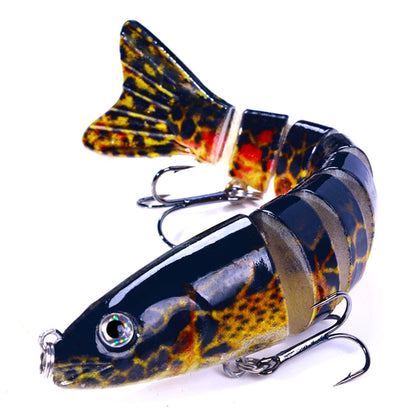 HENGJIA JM064 Multi-section Fish Minnow Bionic Fake Lures Sea Fishing Sinking Lures, JM064 (7), JM064 (8), JM064 (9), JM064 (10), JM064 (11), JM064 (1), JM064 (12), JM064 (2), JM064 (3), JM064 (4), JM064 (5), JM064 (6)