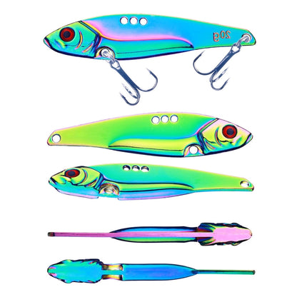 HENGJIA VIB056 Colorful VIB Fake Bait Full Swimming Layer Metal Blade Fish Luya Bait, 3G, 5G, 7G, 10G, 15G, 20G