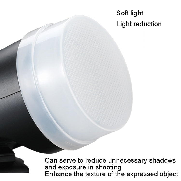Round Light Head Universal SLR Camera Top Hot Shoe Light Soapbox, For Godox V1/AD100Pro/AD200/AD200Pro, For Godox V1/AD100Pro/AD200/AD200Pro(White), For Godox V1/AD100Pro/AD200/AD200Pro(Yellow), For Godox V1/AD100Pro/AD200/AD200Pro(Blue)