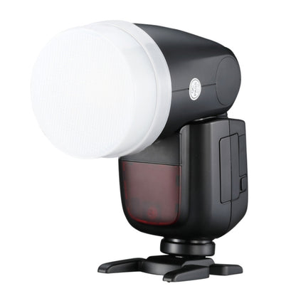 Round Light Head Universal SLR Camera Top Hot Shoe Light Soapbox, For Godox V1/AD100Pro/AD200/AD200Pro, For Godox V1/AD100Pro/AD200/AD200Pro(White), For Godox V1/AD100Pro/AD200/AD200Pro(Yellow), For Godox V1/AD100Pro/AD200/AD200Pro(Blue)