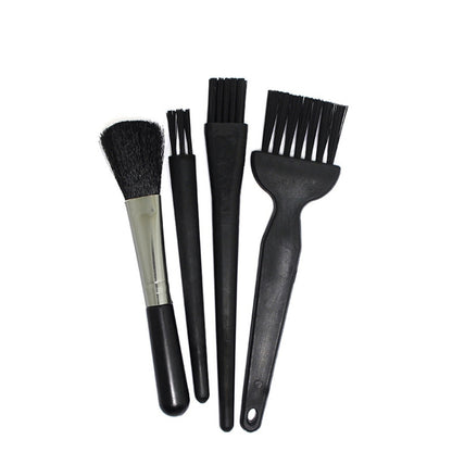 Computer Keyboard Screen Camera Lens Digital Equipment Cleaning Brush, 4pcs/set (3 Hard Hair+1 Soft Hair), 4pcs/set (4 Hard Hair)