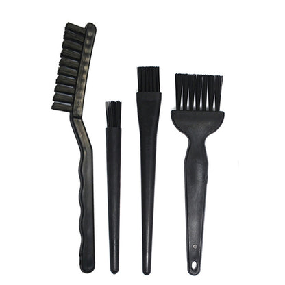 Computer Keyboard Screen Camera Lens Digital Equipment Cleaning Brush, 4pcs/set (3 Hard Hair+1 Soft Hair), 4pcs/set (4 Hard Hair)