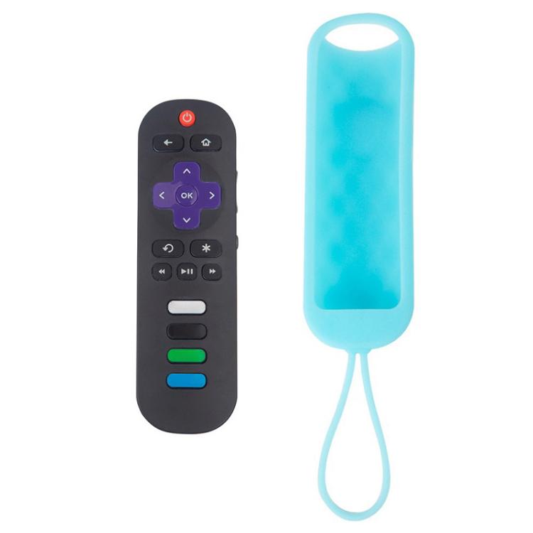 For TCL Roku RC280/RC282 2pcs Oval Remote Control Silicone Case