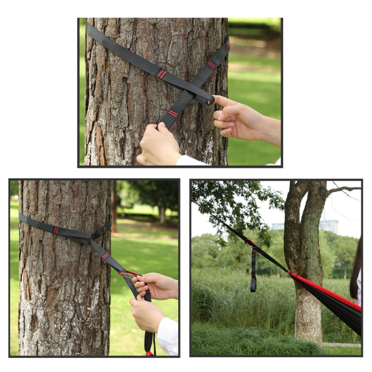 XINDA  2m Hammock Sling + Quick Buckle Set Swing Rope Strap, 2m Hammock Sling + Quick Buckle