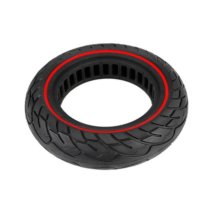 For Ninebot Max G30 10 X 2.5 Inch  (60/70-6.5) Scooter Solid Rubber Tire, 10 X 2.5 Inch Red Line, 10 X 2.5 Inch Black