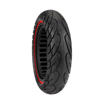 For Ninebot Max G30 10 X 2.5 Inch  (60/70-6.5) Scooter Solid Rubber Tire, 10 X 2.5 Inch Red Line, 10 X 2.5 Inch Black