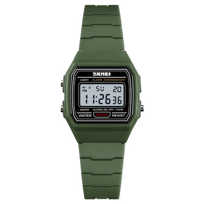 SKMEI 1460 Children Luminous Multifunctional Waterproof Thin Sports Watch