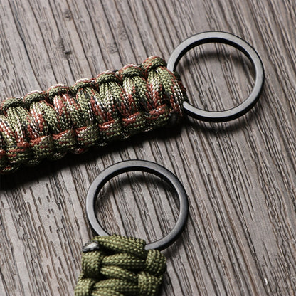 2pcs Outdoor Climbing Eagle Beak Buckle Umbrella Rope Hand-Woven Key Hanging Buckle, Hanging Buckle(Black), Hanging Buckle(Army Green), Hanging Buckle(Army Green Camouflage), Hanging Buckle(Black+Orange)