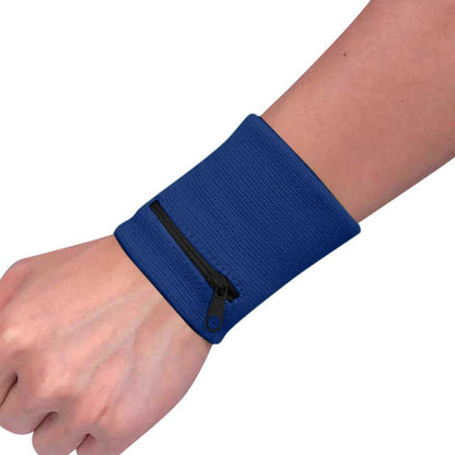 With Zipper Wrist Wallet Key Coin Wrist Bag Personalized Wrist Guard, Red, Dark Blue, Black, Green, White