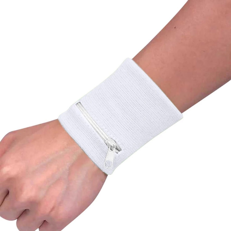 With Zipper Wrist Wallet Key Coin Wrist Bag Personalized Wrist Guard, Red, Dark Blue, Black, Green, White
