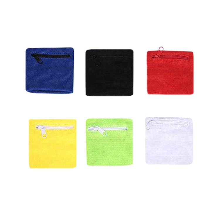 With Zipper Wrist Wallet Key Coin Wrist Bag Personalized Wrist Guard, Red, Dark Blue, Black, Green, White