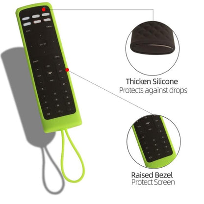For Vizio XRT136/XRT140 2pcs Remote Control Silicone Case