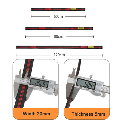 XINDA Climbing Utility Cord for Tree Work Rock Climbing Rappelling ,Size:, 120cm, 60cm, 80cm
