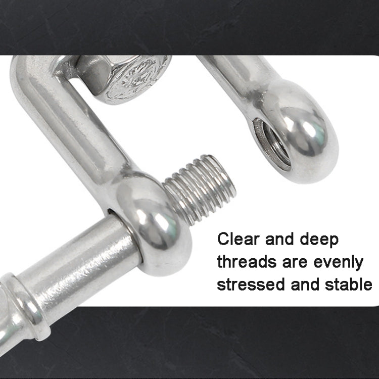 304 Stainless Steel 360 Degree Rotating 8-Shaped Chain Snap Ring Connecting Hook Swivel, M8, M10, M12