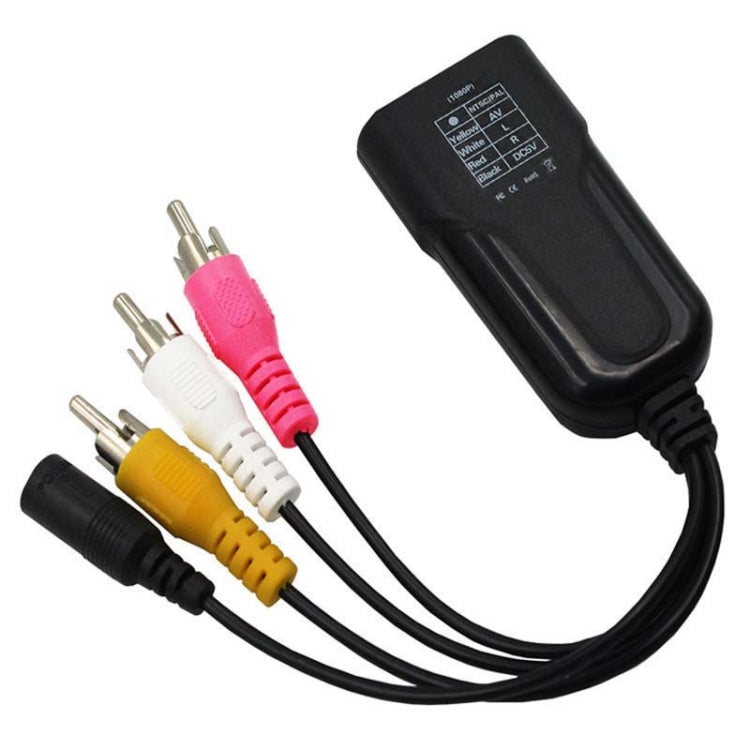 K13W HDMI To AV 1080P HD Converter, Cable Length: 0.5m, K13W HDMI to AV