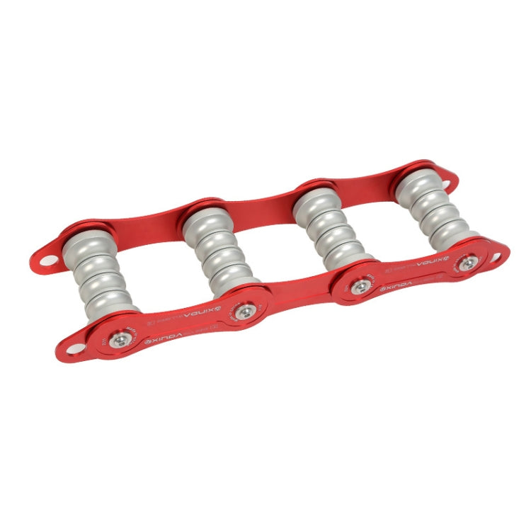 XINDA  Rope Protector Rope Corner Cover Rock Climbing Protect Equipment,Spec:, Four-wheel Ropeway, Single Wheel Ropeway
