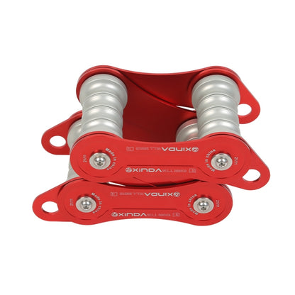 XINDA  Rope Protector Rope Corner Cover Rock Climbing Protect Equipment,Spec:, Four-wheel Ropeway, Single Wheel Ropeway