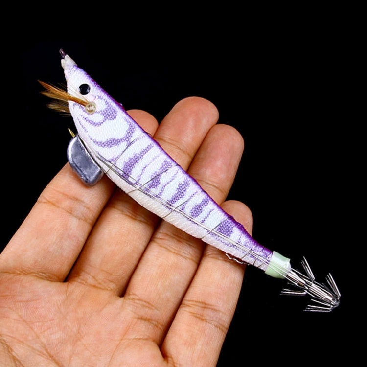 HENGJIA SJ033 Luminous Steel Wire Banana Shrimp Fake Bait, SJ033 (Red Head Light Green Tail), SJ033 (Colorful Stripe), SJ033 (Corn Pattern), SJ033 (Light Purple), SJ033 (Light Pink), SJ033 (Blue Back Pink Pattern), SJ033 (Yellow Body Red Dot)...