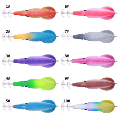 HENGJIA SJ042 Squid Steel Filament Shrimp Bionic Bait Sea Fishing Lures, SJ042 (Blue Gray), SJ042 (Red Purple), SJ042 (Light Brown), SJ042 (Colorful), SJ042 (Orange Red), SJ042 (Blue Yellow), SJ042 (White Purple), SJ042 (Yellow Green), SJ042 (Sky Blue)...