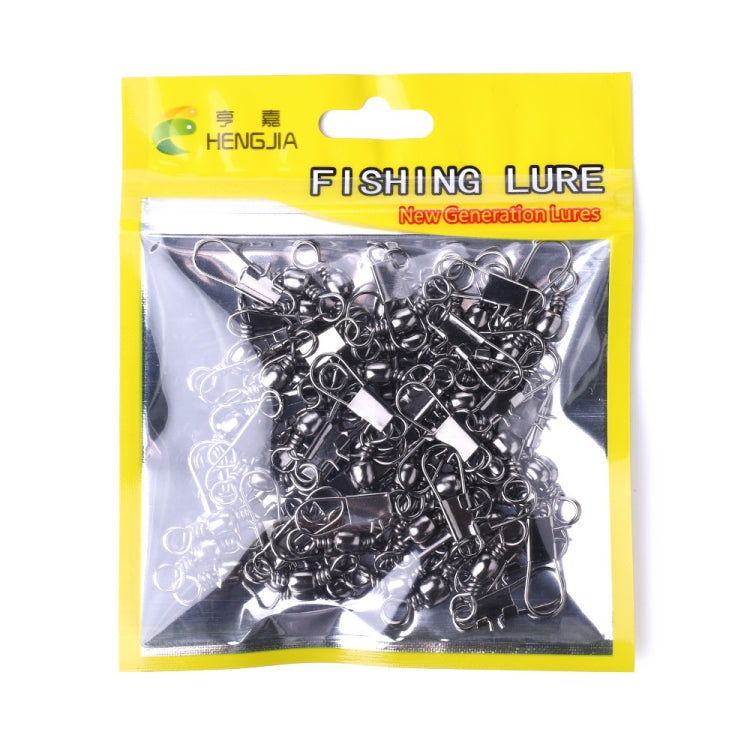 HENGJIA SS007 50pcs/bag B-pin Connector 8 Shape Swivel Loop Accessories, 1/0+5B (60mm), 2/0+5B (57mm), 3/0+6B (67mm), 4/0+6B (70mm), 5/0+6B (78mm), 1+5B (56mm), 2+4B (49mm), 3+4B (49mm), 4+4B (45mm), 5+3B (42mm), 6+3B (41mm), 7+3B (39mm), 8+2B (34mm)