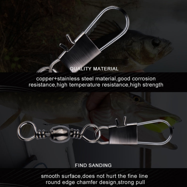 HENGJIA SS007 50pcs/bag B-pin Connector 8 Shape Swivel Loop Accessories, 1/0+5B (60mm), 2/0+5B (57mm), 3/0+6B (67mm), 4/0+6B (70mm), 5/0+6B (78mm), 1+5B (56mm), 2+4B (49mm), 3+4B (49mm), 4+4B (45mm), 5+3B (42mm), 6+3B (41mm), 7+3B (39mm), 8+2B (34mm)