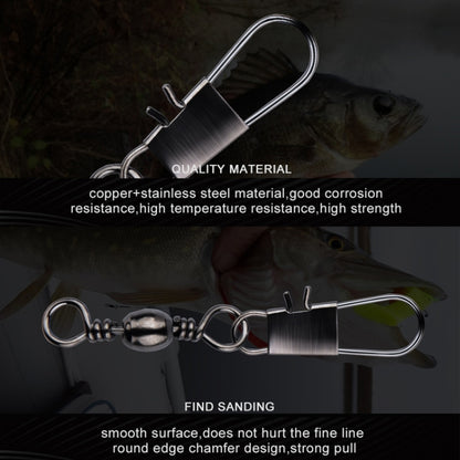 HENGJIA SS007 50pcs/bag B-pin Connector 8 Shape Swivel Loop Accessories, 1/0+5B (60mm), 2/0+5B (57mm), 3/0+6B (67mm), 4/0+6B (70mm), 5/0+6B (78mm), 1+5B (56mm), 2+4B (49mm), 3+4B (49mm), 4+4B (45mm), 5+3B (42mm), 6+3B (41mm), 7+3B (39mm), 8+2B (34mm)