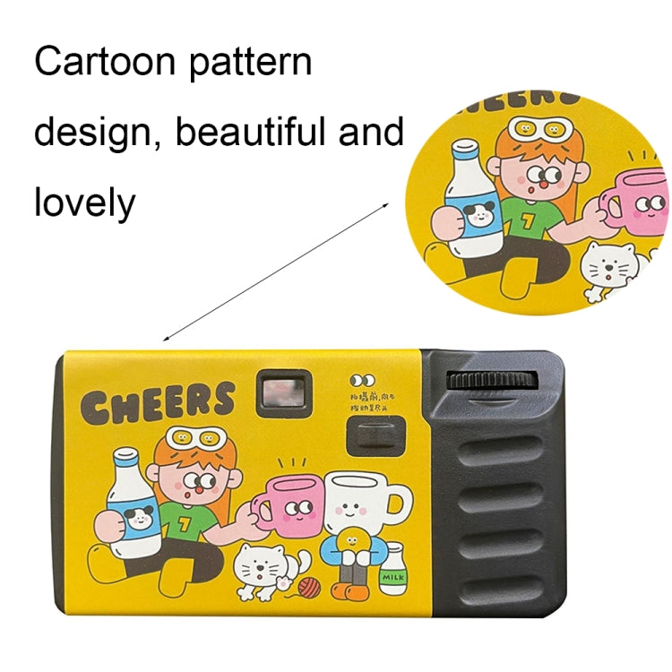 Retro Film Camera Waterproof Cartoon Decorative Stickers without Camera, 27pcs Click, 27pcs LFANI, 27pcs Illustration, 27pcs Happy Day, 27pcs Holidays, 18pcs Sking, 27pcs Friend, 27pcs New Year, 18pcs Red Good Luck, 18pcs Green Good Luck