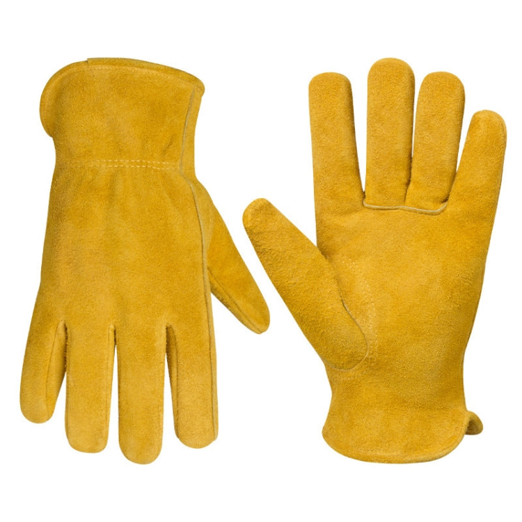 A2421 Cowhide High Temperature Welding Gloves Insulated Aluminum Foil Anti-Heat Gloves, A2421 M, A2421 L, A2421 XL
