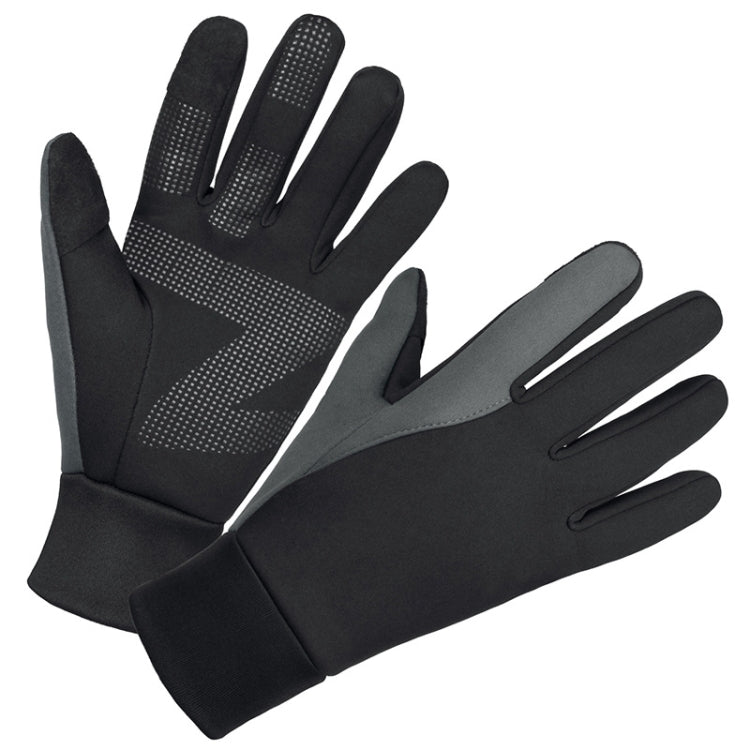 Touch Screen Anti-slip Waterproof Outdoor Sports Warm Cycling Gloves, S, M, L, XL