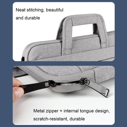 ST03 Waterproof Laptop Storage Bag Briefcase Multi-compartment Laptop Sleeve, 11.6-12.5 inches, 13.3 inches, 14.1-15.4 inches, 15.6 inches