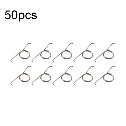 For PS5 Controller 50pcs Replacement Buttons Metal Springs ,Spec:, L2 R2 Springs, Motor Springs