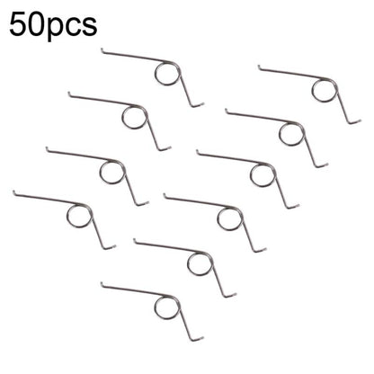 For PS5 Controller 50pcs Replacement Buttons Metal Springs ,Spec:, L2 R2 Springs, Motor Springs