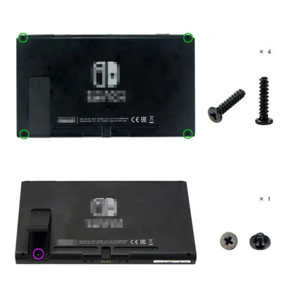 For Nintendo Switch 40pcs/ Set Screw Replacement Repair Kit Game Accessories