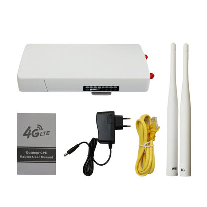 4G LTE Router CPE Outdoor Waterproof Mobile Router Triple Network, EU Plug, European Version, Asian Version
