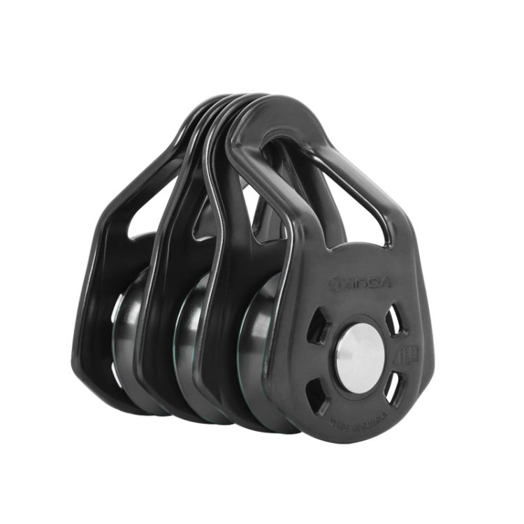 XINDA  Outdoor Three Pulley Cableway Crosses Rock Climbing Hoisting Ball Bearing
