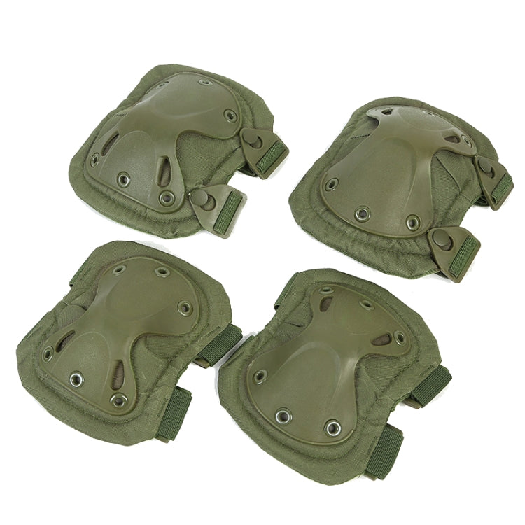 4pcs/set  Sports Knee and Elbow Pads Outdoor Sport Safety Gear Drop