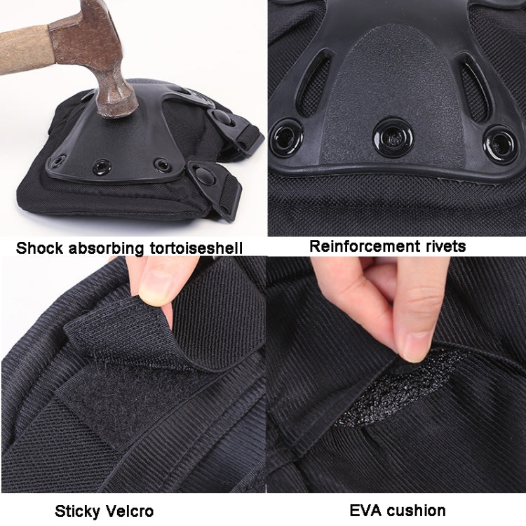 4pcs/set  Sports Knee and Elbow Pads Outdoor Sport Safety Gear Drop