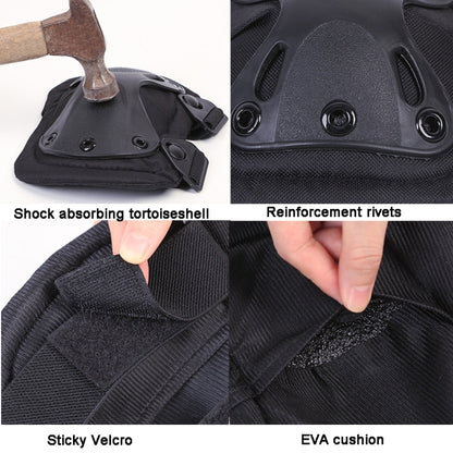 4pcs/set  Sports Knee and Elbow Pads Outdoor Sport Safety Gear Drop