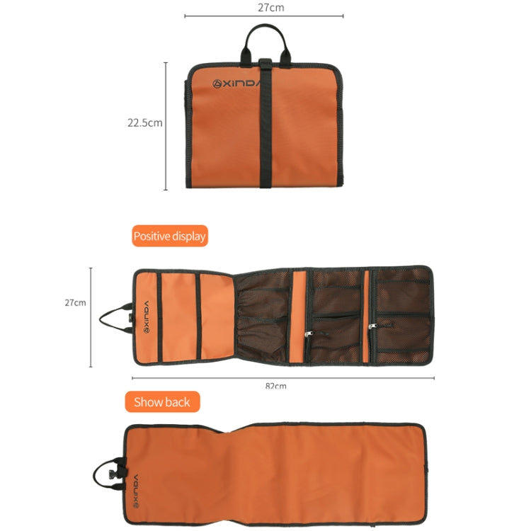 XINDA 320T Nylon Bag Waterproof Wear-resistant Quickdraws Climbing Tool Equipment Storage Bag, Climbing Tool Bag