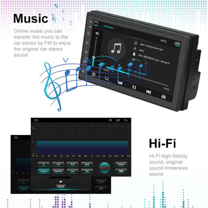 Dual-Spindle Universal Central Control Screen Car Navigator Reversing Video Player, A3012 9 Inch Android Navigation CarPlay 1+32G