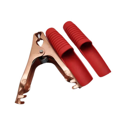 10pcs 100A 90mm All-inclusive Copper-plated High-current Car Battery Clip, 100A