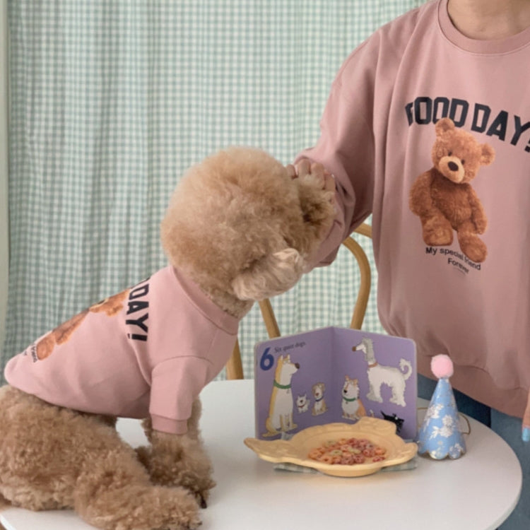 2pcs Cute Warm Pet Fleece Sweater Teddy Bear Cat Clothes, S, L, XL, XXL, XS, M