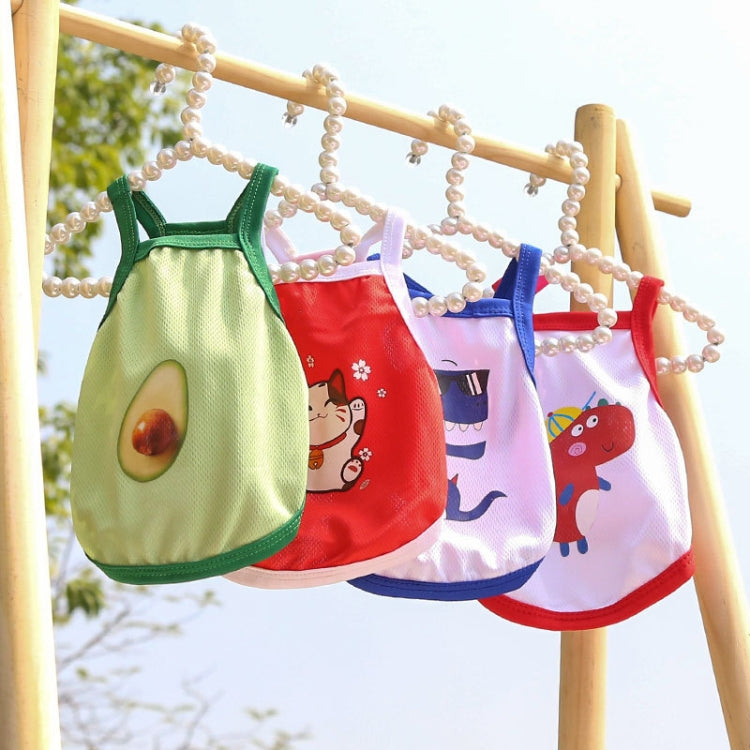 2pcs Suspenders Vests Mesh Breathable Pet Clothes, XS, S, M, L, XL, XXL