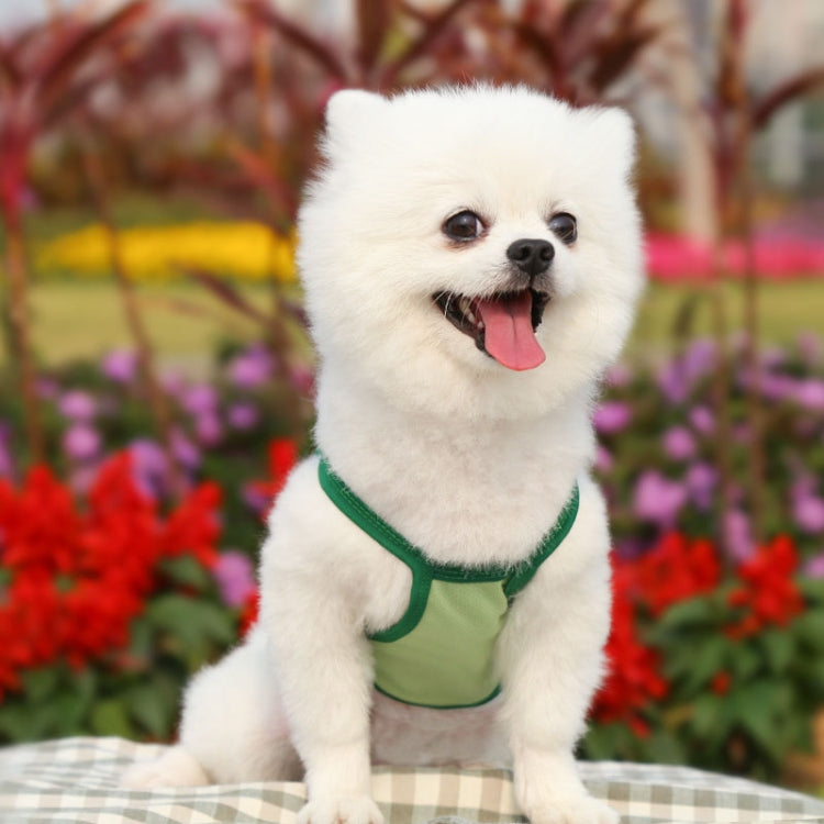2pcs Suspenders Vests Mesh Breathable Pet Clothes, XS, S, M, L, XL, XXL