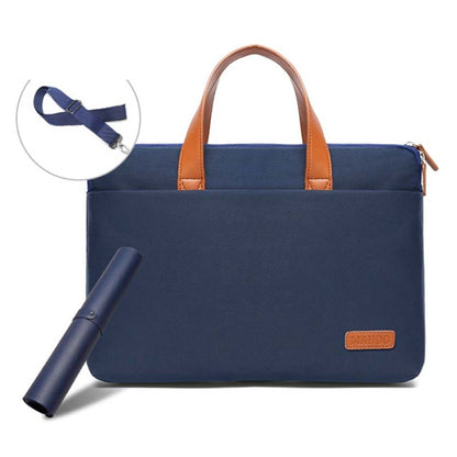 For MacBook 13.3-14 Inches MAHOO 10188 Ultra-Thin Hand Computer Bag Messenger Laptop Bag, Khaki, Dark Blue, Gray, Gray+Gray PU Power Bag, Dark Blue+Black PU Power Bag, Khaki+Gray PU Power Bag, Gray+Gray Mouse Pad, Dark Blue+Black Mouse Pad...
