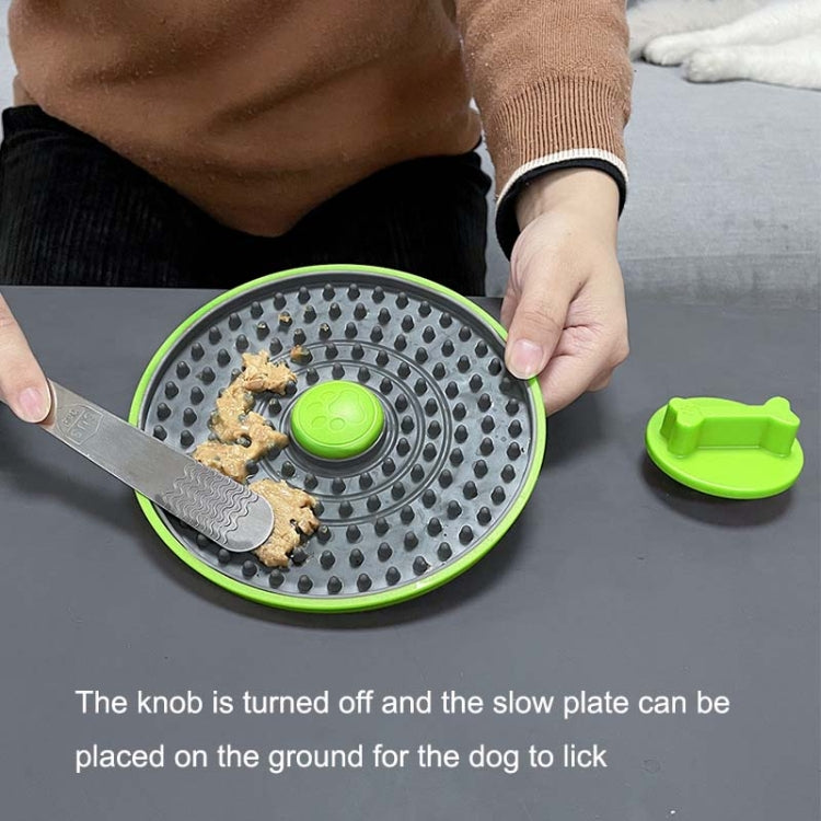 Multi-functional Card Dog Cage Licking Plate Suction Cup Dog Feeder, Bowl+Disc, Bowl+Ball