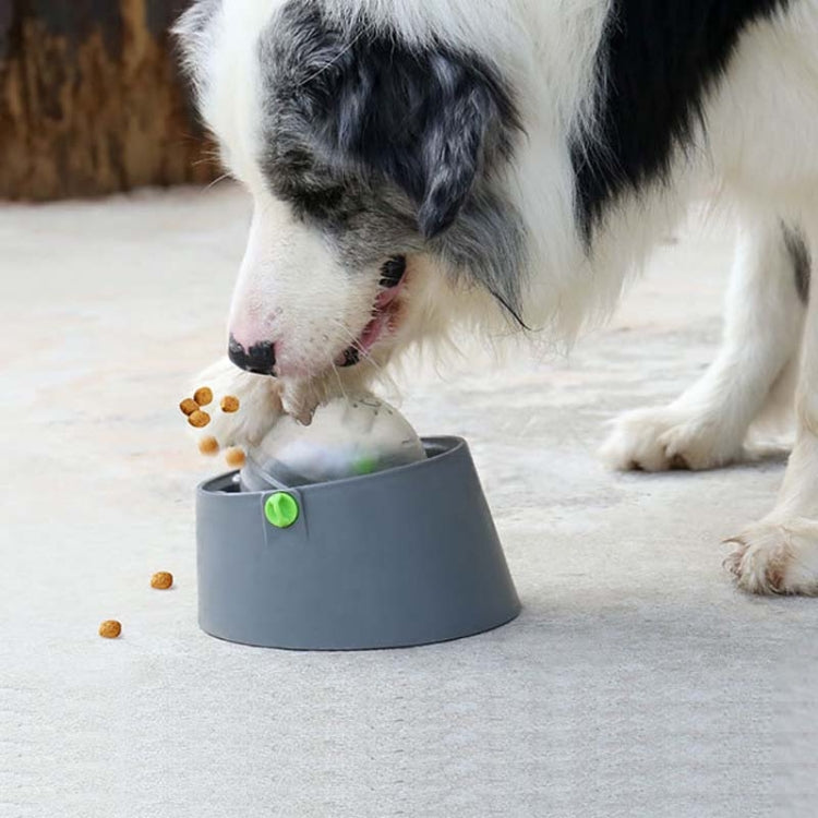 Multi-functional Card Dog Cage Licking Plate Suction Cup Dog Feeder, Bowl+Disc, Bowl+Ball