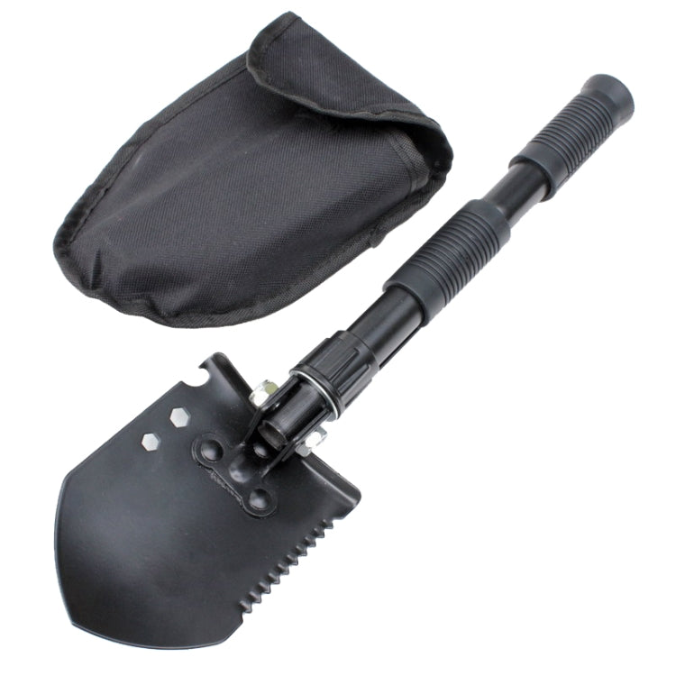 Multifunctional Thickened Double Grip Shovel Outdoor Camping Folding Shovel, Multifunctional (Black), Multifunctional (Green)